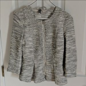 Peplum jacket